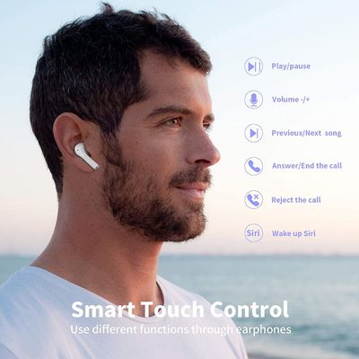 Bluetooth 5.0 Wireless Earbuds Waterproof TWS Stereo Headphones In Ear