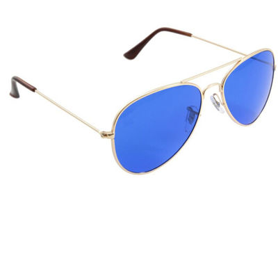 Metal Frame Blue Light Therapy Glasses See Color Feel Good