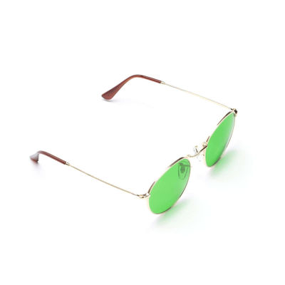 125*50*45mm Green Color Therapy Eyewear For Lifting Your Spirits