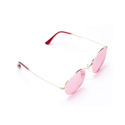 Rose Lens Chakra Mood Light Colour Therapy Sunglasses UVA Protection