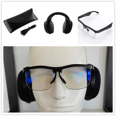 185x75x50mm Music Smart Sunglasses Spectacles Charging Case Portable Soft