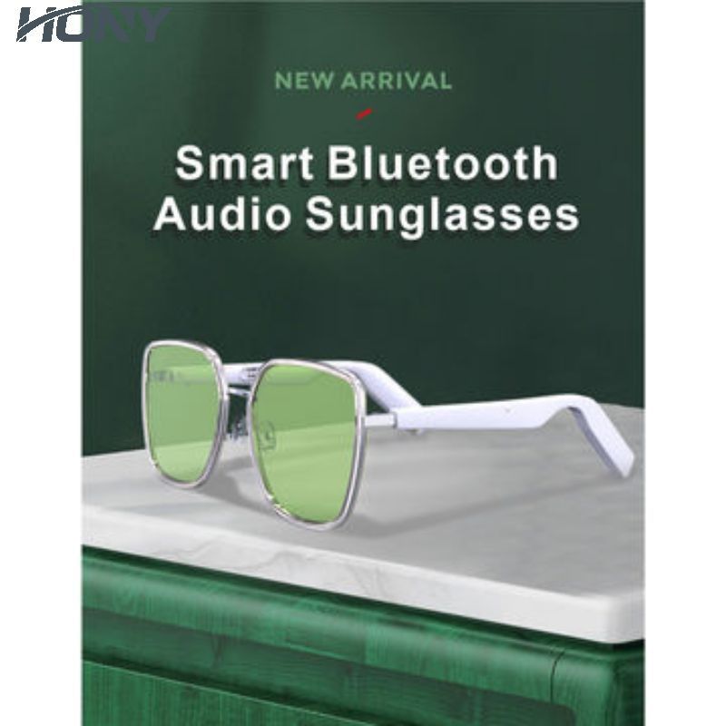 Anti UVA UVB IPX67 Bluetooth Audio Sunglasses 9m Transmission