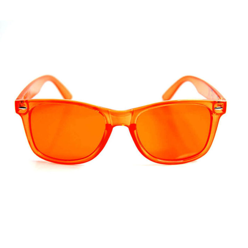 Polarized Sunglasses For Men Women Classic Vintage Square Sun Glasses UV400 Protection Colour Therapy Glasses